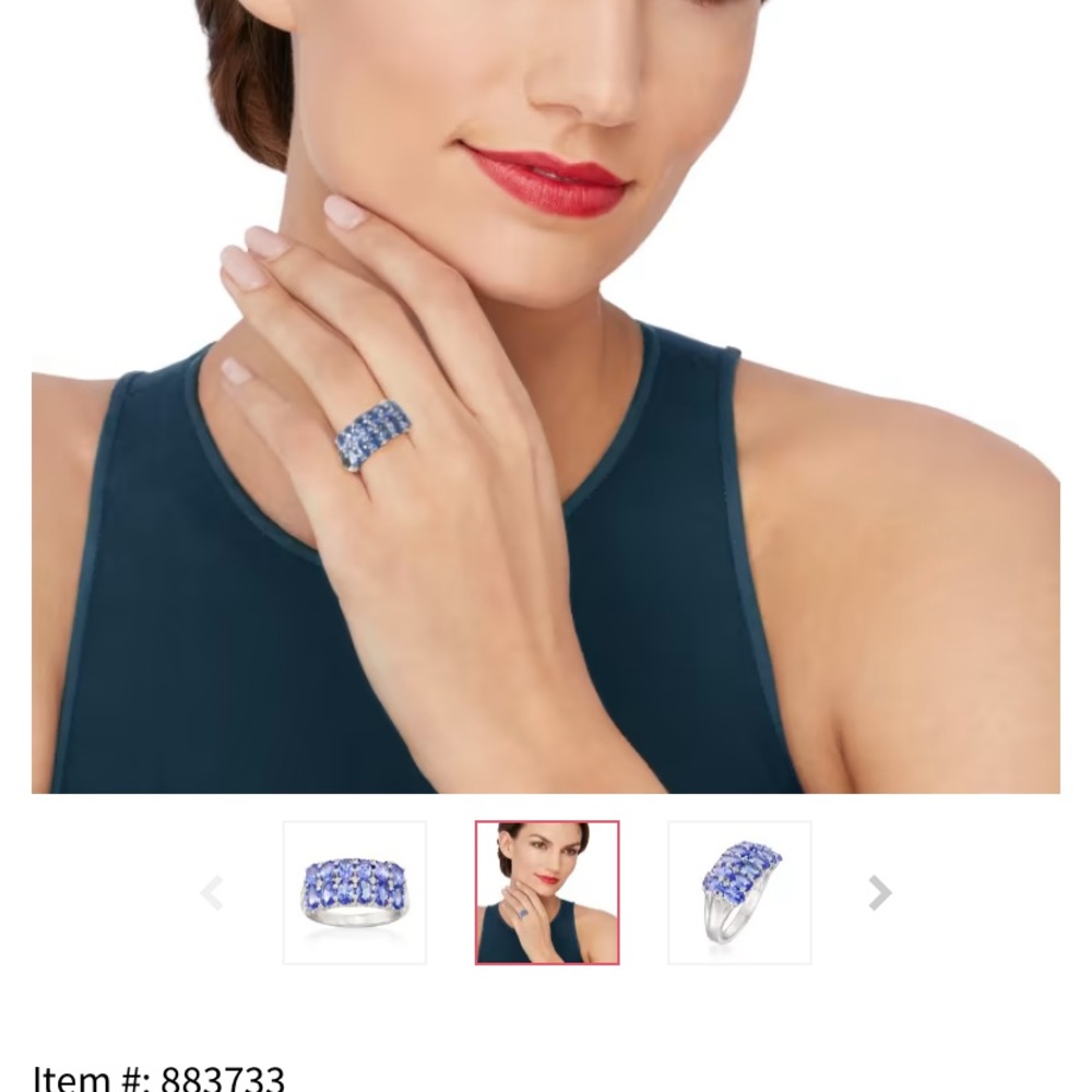 Brand new Tanzanite ring